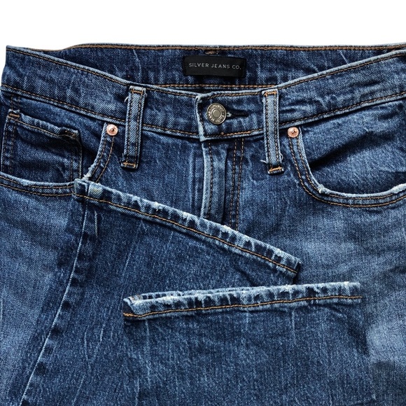 Silver Jeans Highly Desirable W25/L28 Trouser Straight - Picture 6 of 16